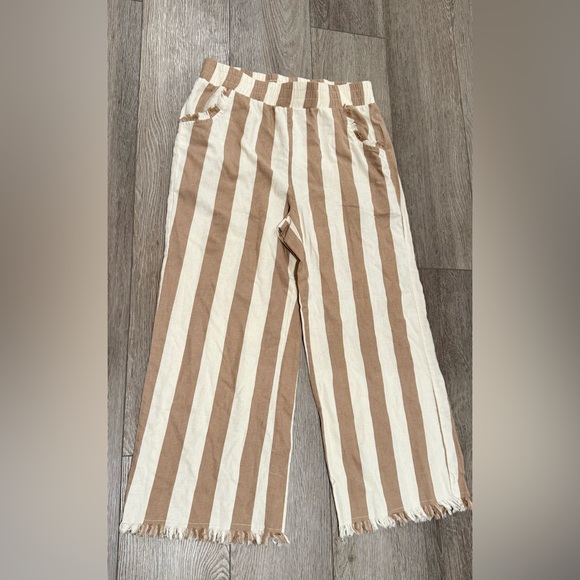 Wide Leg Striped Pants - Picture 6 of 8